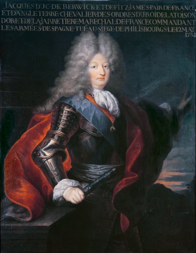 James Stuart Fitzjames (1670-1734) primer duque de Berwick de Hyacinthe Francois Rigaud